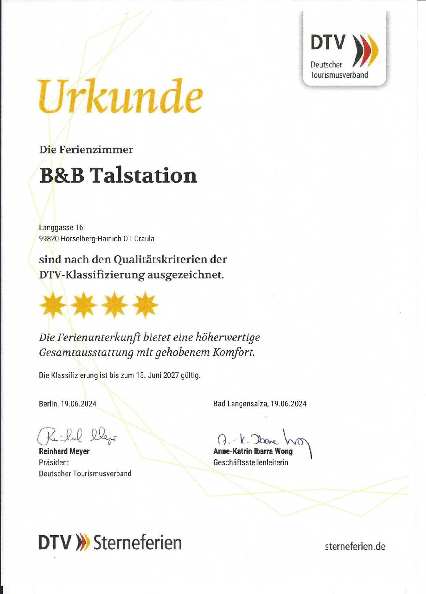 B&B Talstation Horselberg-Hainich Экстерьер фото